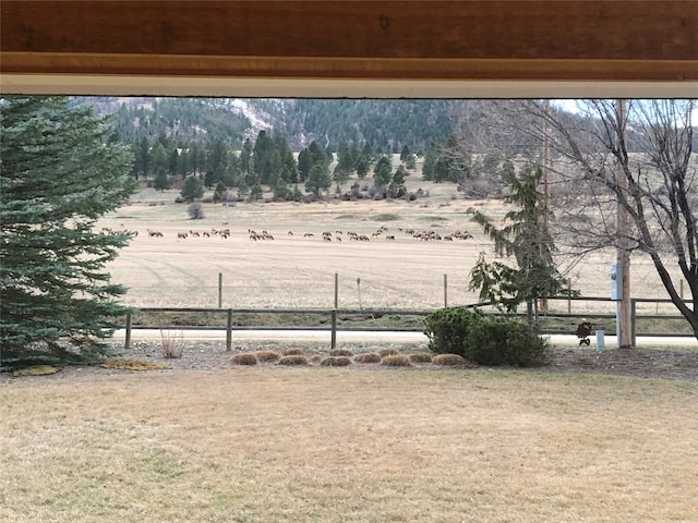 19066 King Rd, Florence, MT 59833 - view of yard with fence