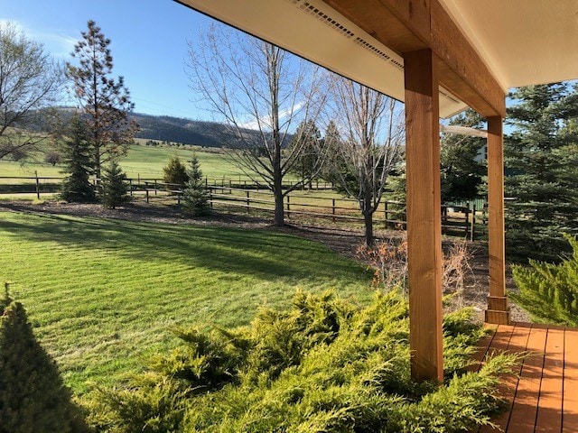 19066 King Rd, Florence, MT 59833 - view of yard with a view of countryside