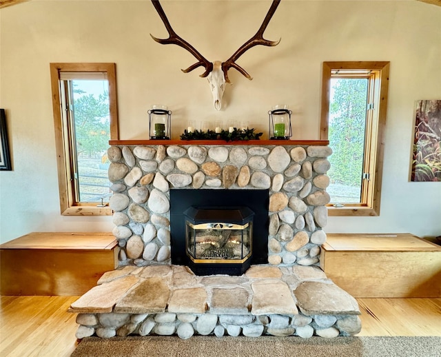 19066 King Rd, Florence, MT 59833 - room details with wood finished floors