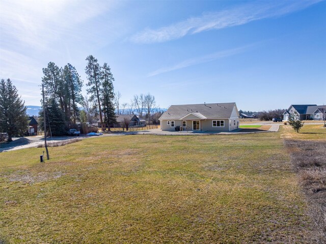 376 Cowboy Ct, Florence, MT 59833 - view of grassy yard with driveway