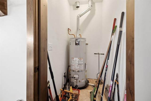 376 Cowboy Ct, Florence, MT 59833 - utility room featuring gas water heater