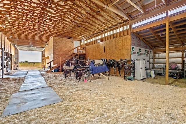 view of stable