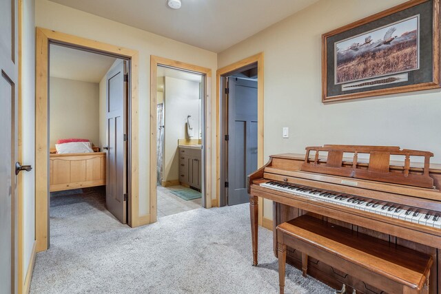230 Camp Crook Ave, Kalispell, MT 59901 - bathroom featuring vanity, a chandelier, and recessed lighting