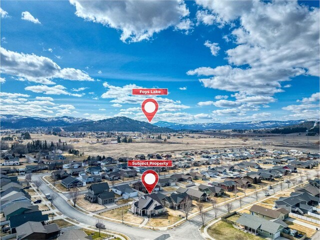 230 Camp Crook Ave, Kalispell, MT 59901 - aerial view of a mountainous background