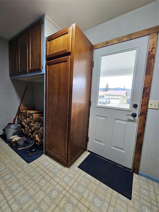 308 Dakota Ave, Libby, MT 59923 - doorway featuring light floors