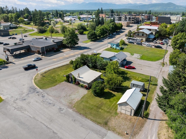 15 9th St E, Columbia Falls, MT 59912 - drone / aerial view of a mountain backdrop