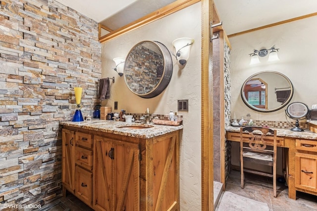 full bath with vanity