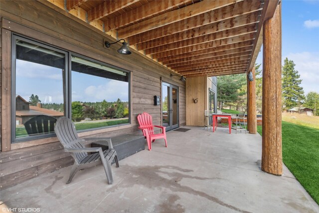 62 Wilderness Lodge Rd, Eureka, MT 59917 - view of patio