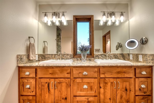 NHN Bears Rd, Stevensville, MT 59870 - full bathroom with double vanity and a sink