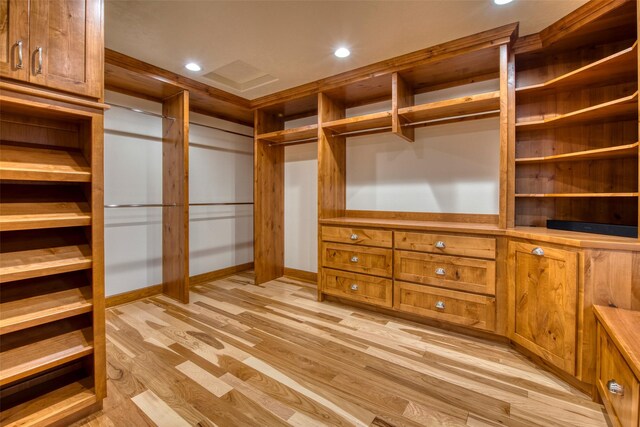 NHN Bears Rd, Stevensville, MT 59870 - walk in closet with light wood-style flooring