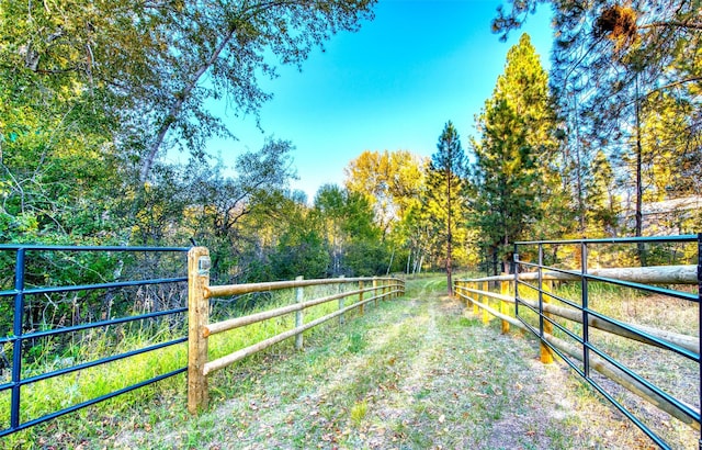 NHN Bears Rd, Stevensville, MT 59870 - view of yard with a wooded view and fence