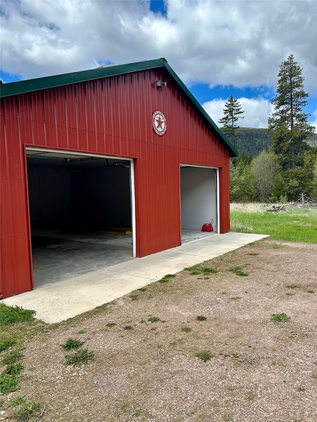 28 Princeton Rd, Philipsburg, MT 59858 - view of garage