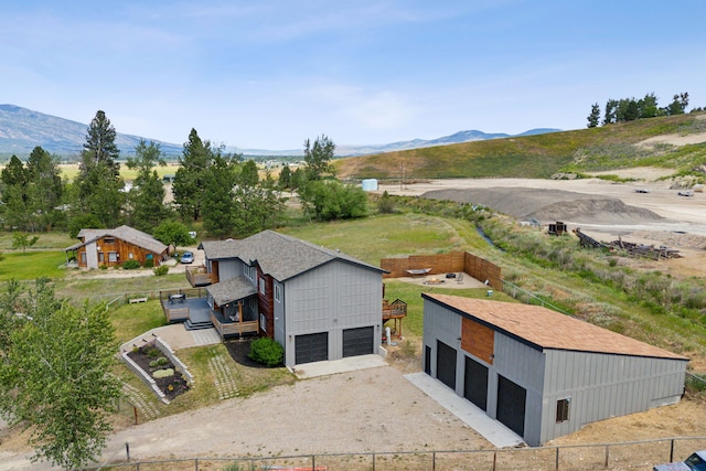 4528 Adellon Ct, Stevensville, MT 59870 - view of subject property featuring a mountain backdrop