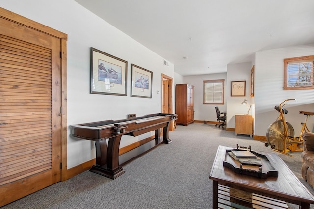 6205 Davos Ln Unit B, Whitefish, MT 59937 - rec room featuring carpet floors and baseboards