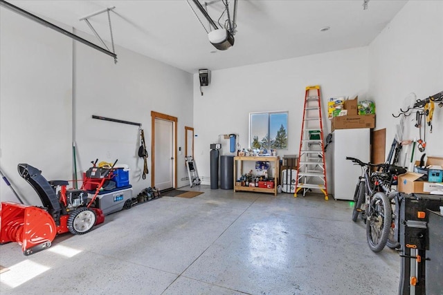 563 Riding High Dr, Eureka, MT 59917 - garage with a garage door opener