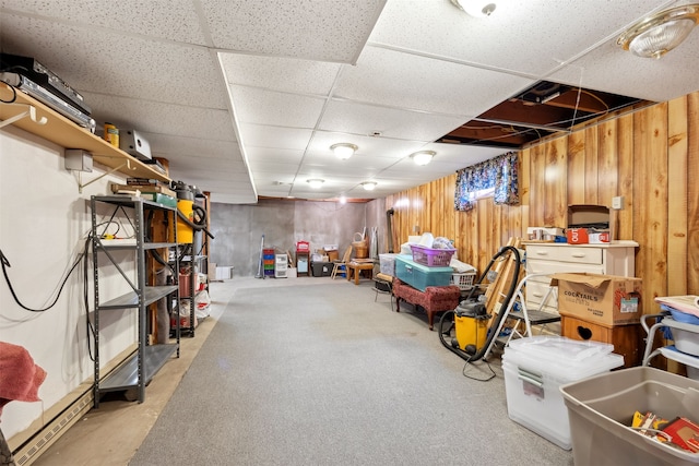 2804 Harmony Ct, Missoula, MT 59801 - finished basement with a drop ceiling