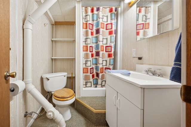 2804 Harmony Ct, Missoula, MT 59801 - full bath featuring a shower stall, toilet, and vanity