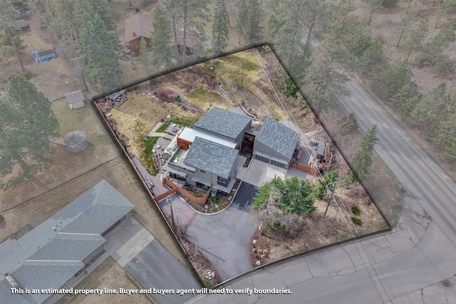 drone / aerial view