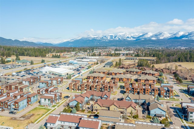402 Sperry Ct, Whitefish, MT 59937 - drone / aerial view of mountains