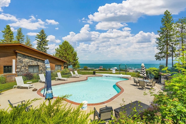 150 Adams St Unit 5, Lakeside, MT 59922 - view of pool with a patio
