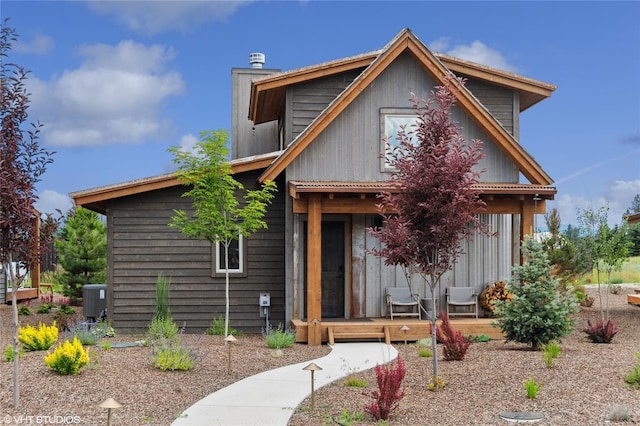 15 Haflinger Cottage Way, Eureka, MT 59917 - view of front of home with central AC