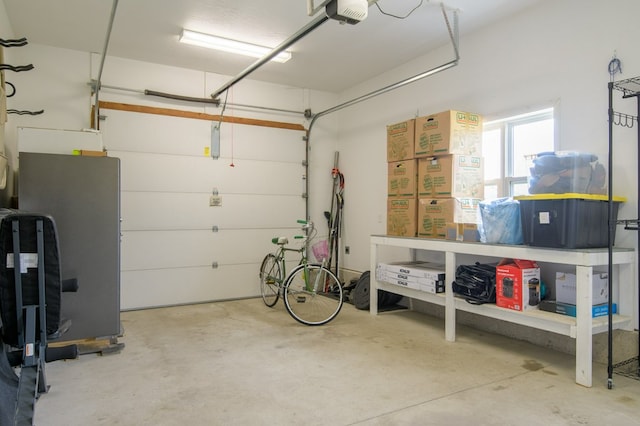 5632 Fairview Ln, Florence, MT 59833 - garage featuring a garage door opener