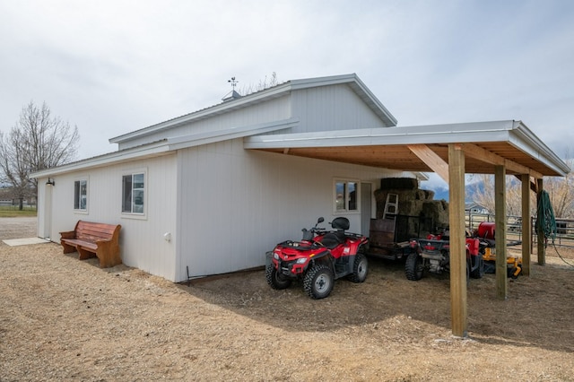 5632 Fairview Ln, Florence, MT 59833 - view of home's exterior with a carport
