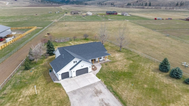 5632 Fairview Ln, Florence, MT 59833 - aerial view with a rural view