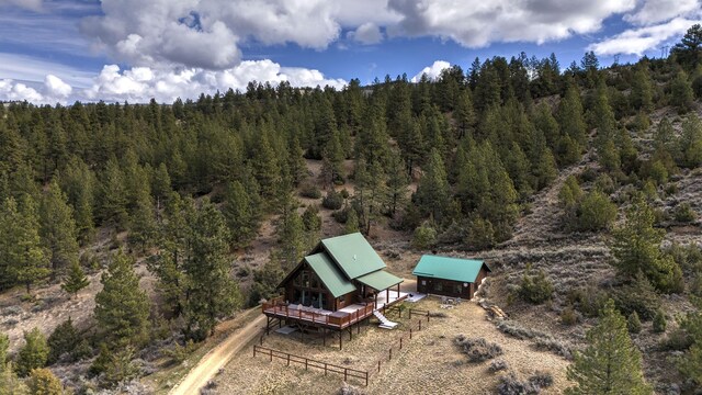3340 Rome Ln, Stevensville, MT 59870 - drone / aerial view of a forest