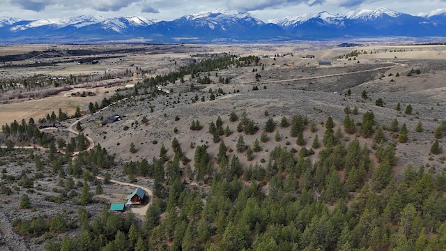 3340 Rome Ln, Stevensville, MT 59870 - aerial view of a mountain backdrop