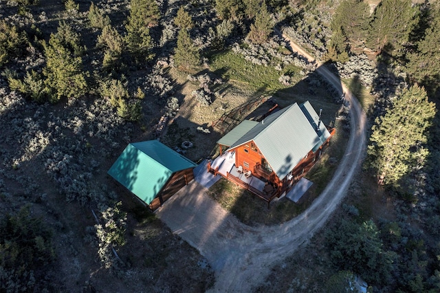 3340 Rome Ln, Stevensville, MT 59870 - view from above of property