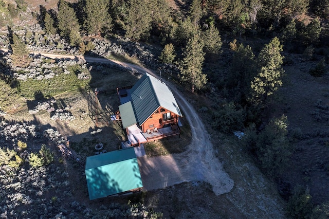 3340 Rome Ln, Stevensville, MT 59870 - view from above of property