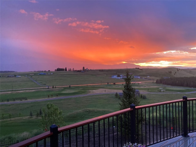 160 Quirk Trl, Eureka, MT 59917 - mountain view featuring rural landscape and agricultural land