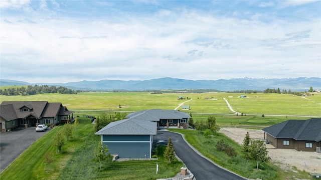 160 Quirk Trl, Eureka, MT 59917 - aerial view of sparsely populated area featuring mountains