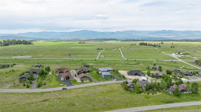160 Quirk Trl, Eureka, MT 59917 - view of property location featuring a mountain backdrop, rural landscape, and nearby suburban area