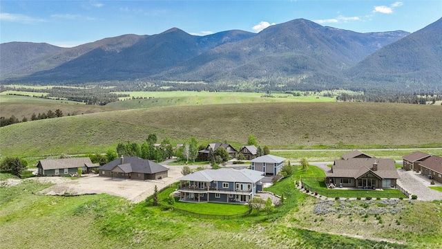 160 Quirk Trl, Eureka, MT 59917 - mountain view with rural landscape