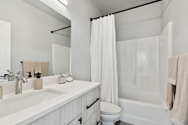 402 Trailview Way, Whitefish, MT 59937 - bathroom featuring vanity and shower / tub combo with curtain