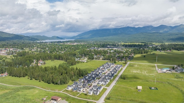 402 Trailview Way, Whitefish, MT 59937 - aerial view of a mountain backdrop