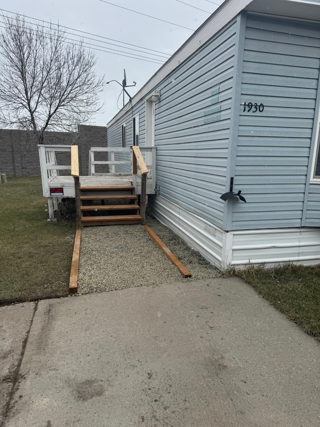 1930 N Hannaford St, Helena, MT 59601 - view of property exterior with a yard and a deck