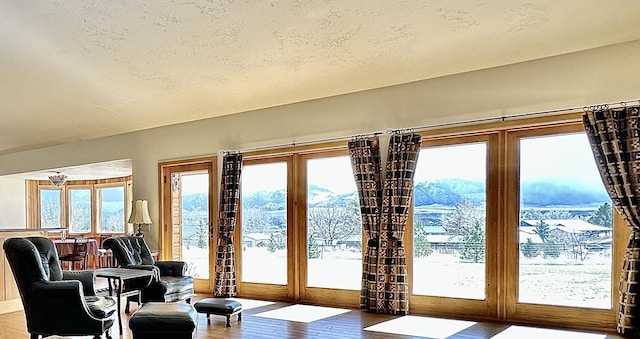 93 Golf Course Dr, Ennis, MT 59729 - doorway with wood finished floors and french doors