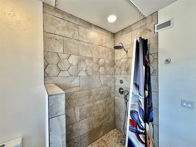 93 Golf Course Dr, Ennis, MT 59729 - full bathroom featuring a tile shower
