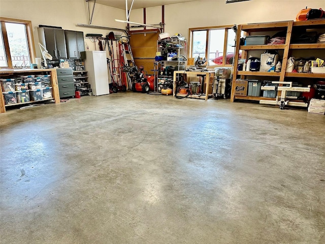 93 Golf Course Dr, Ennis, MT 59729 - garage featuring a workshop area