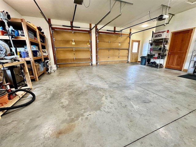 93 Golf Course Dr, Ennis, MT 59729 - garage featuring a garage door opener