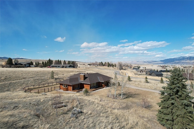 93 Golf Course Dr, Ennis, MT 59729 - aerial view of sparsely populated area with mountains
