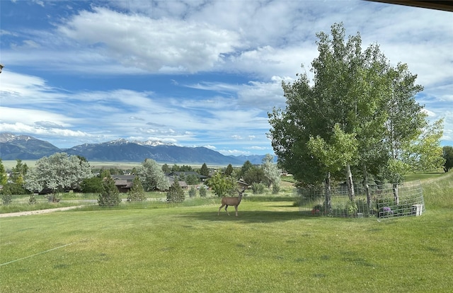 93 Golf Course Dr, Ennis, MT 59729 - view of property's community featuring a mountain view and a yard