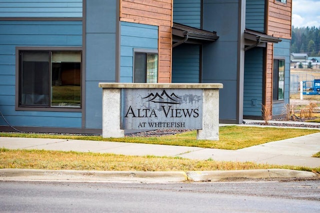 21D Hickory Loop, Whitefish, MT 59937 - view of community / neighborhood sign