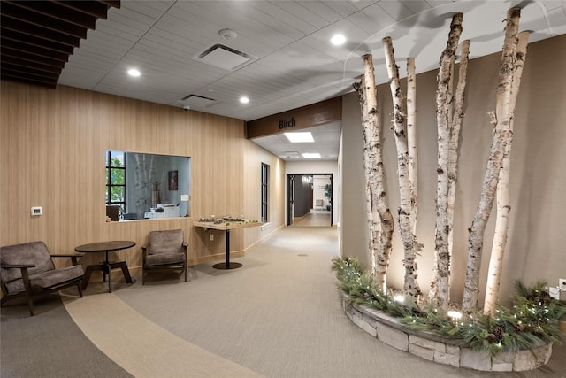 common area with visible vents