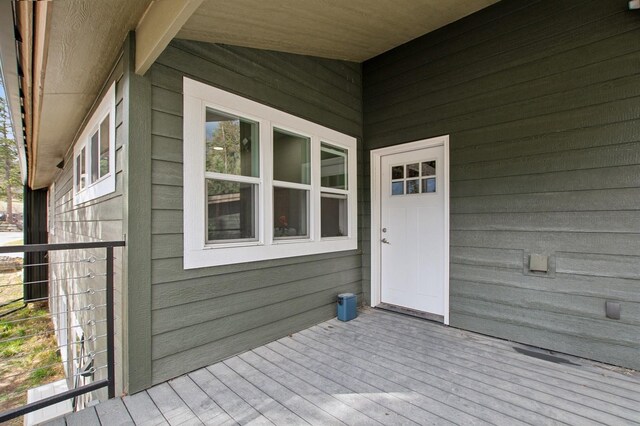 view of deck