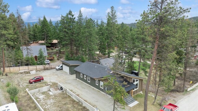 bird's eye view