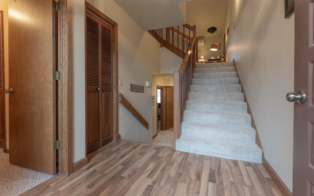 80 Hawthorn W, Kalispell, MT 59901 - stairway with wood finished floors
